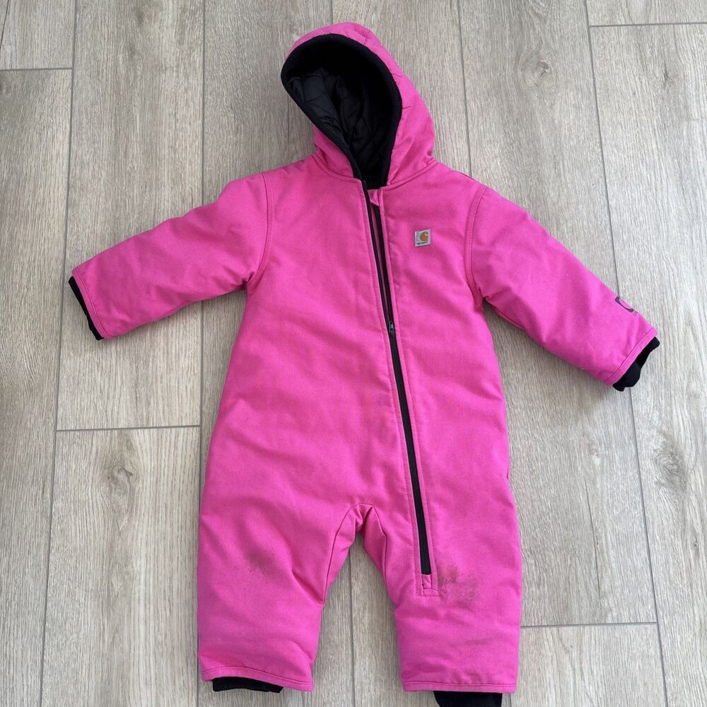 Carhartt Infant Toddler quick duck snow suit 12m